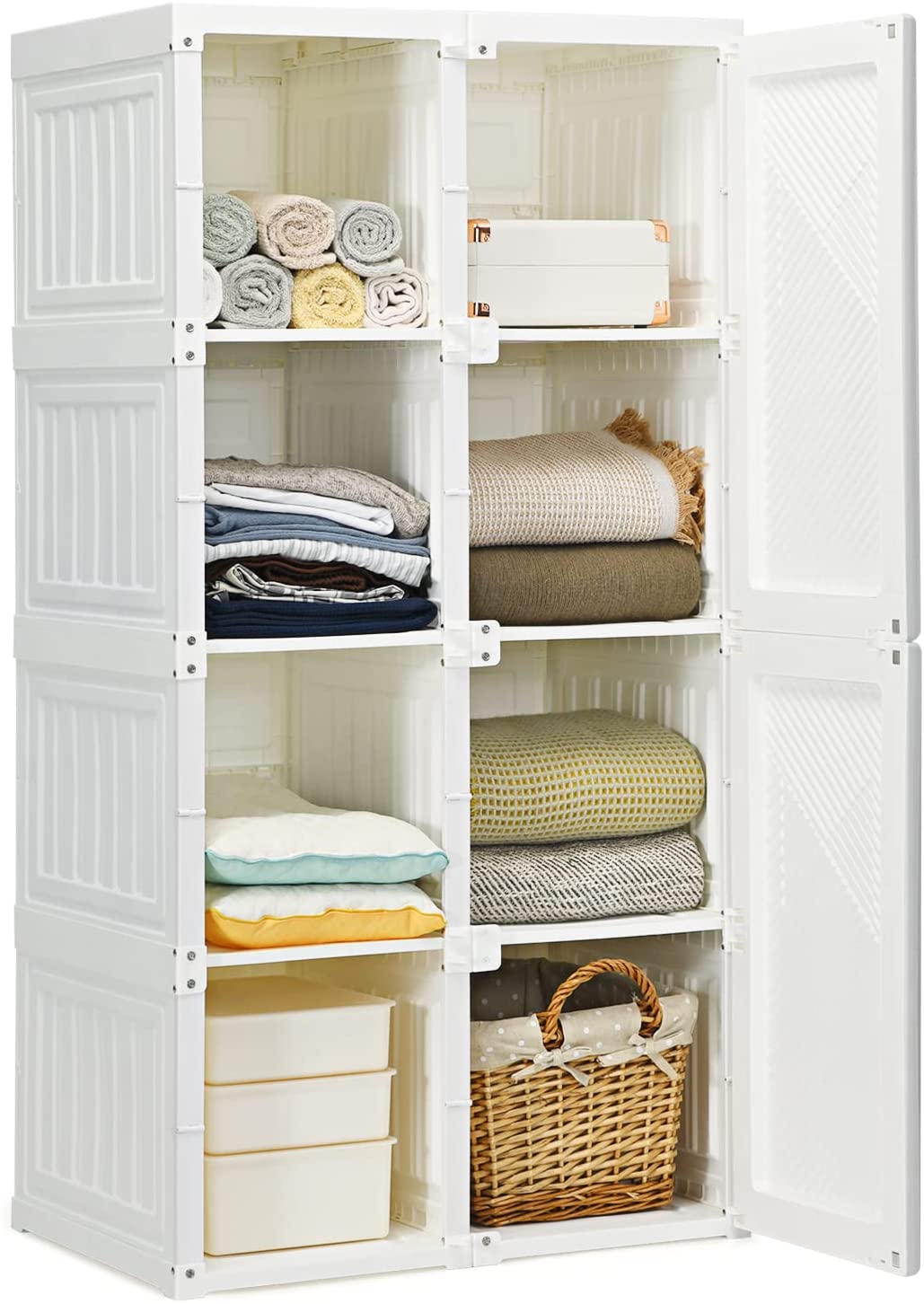 Portable Wardrobe Closet - Tangkula